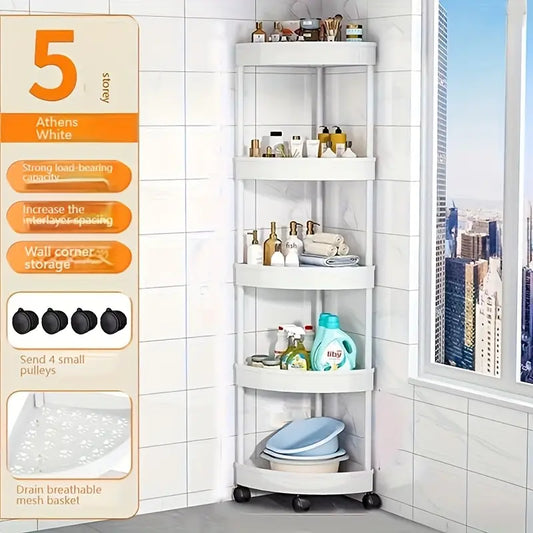 4-slojna ugaona polica za kupatilo i kuhinju