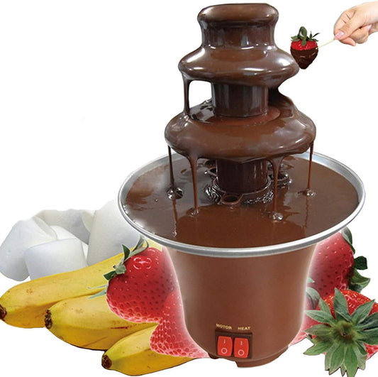 Čokoladna fontana sa 3 nivoa – uživanje kad god poželite!