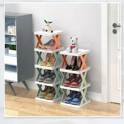 Modularni 3-nivo Organizer za obuću – proširiv i praktičan